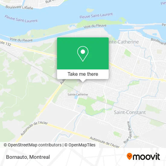 Bornauto map