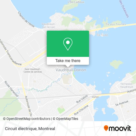 Circuit électrique map