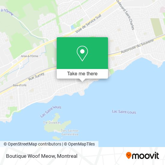 Boutique Woof Meow map