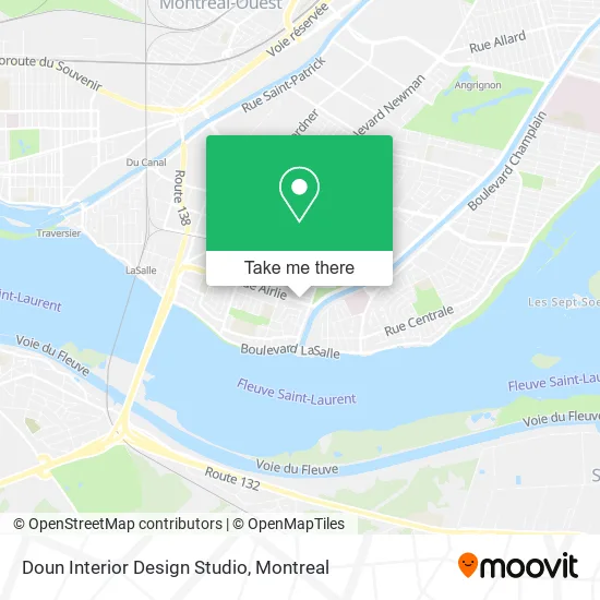 Doun Interior Design Studio map
