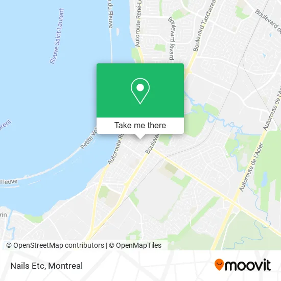 Nails Etc map