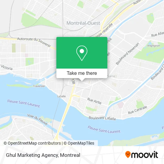 Ghul Marketing Agency map
