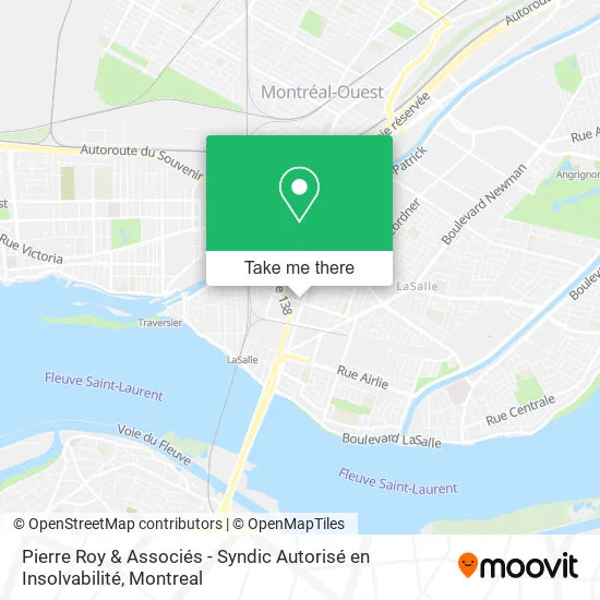 Pierre Roy & Associés - Syndic Autorisé en Insolvabilité map