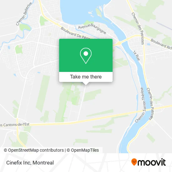 Cinefix Inc map
