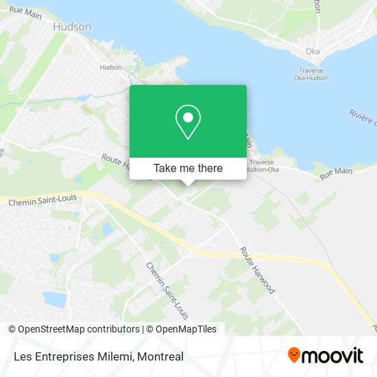 Les Entreprises Milemi map