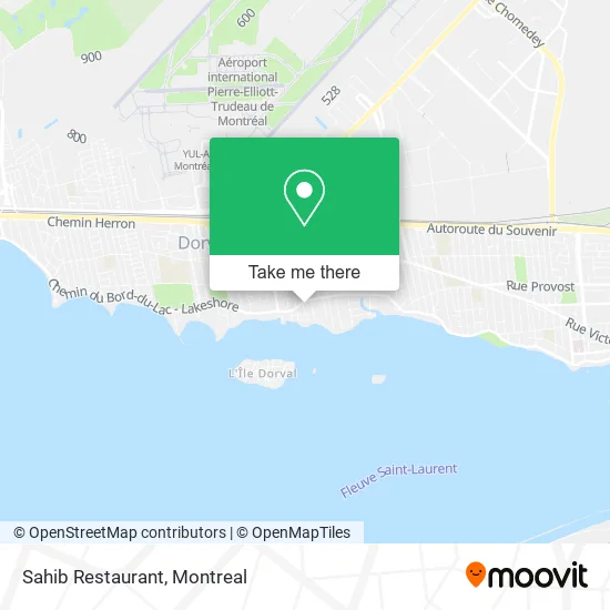 Sahib Restaurant map