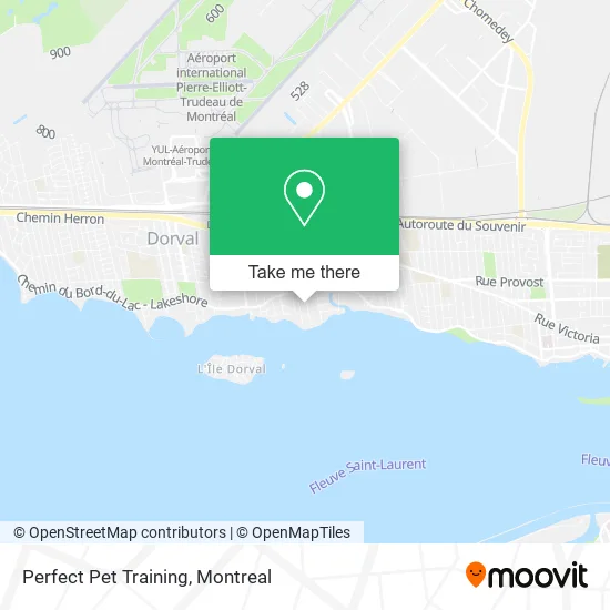 Perfect Pet Training map