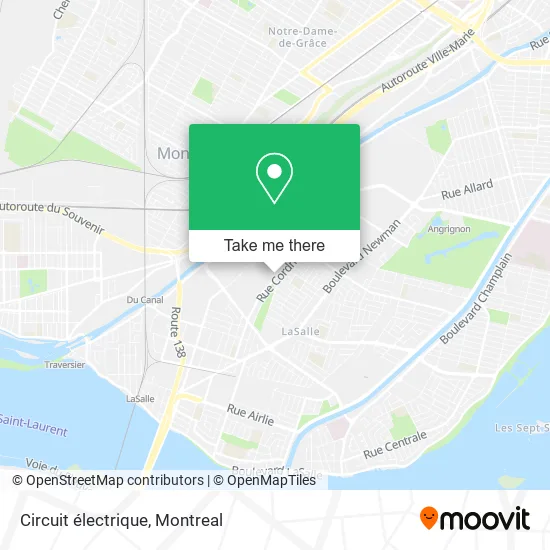 Circuit électrique map