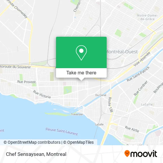 Chef Sensaysean map