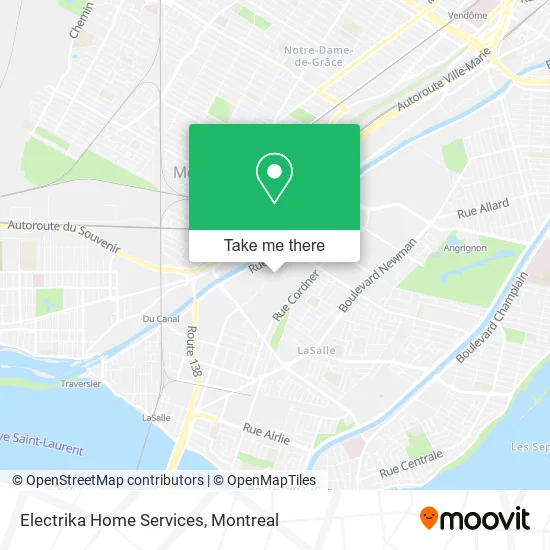 Electrika Home Services map