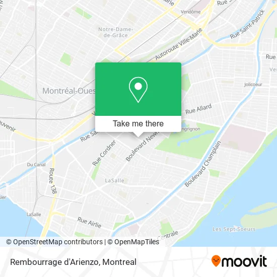 Rembourrage d'Arienzo map