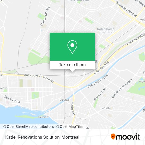 Katiel Rénovations Solution map