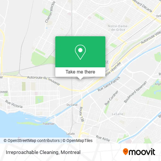 Irreproachable Cleaning map