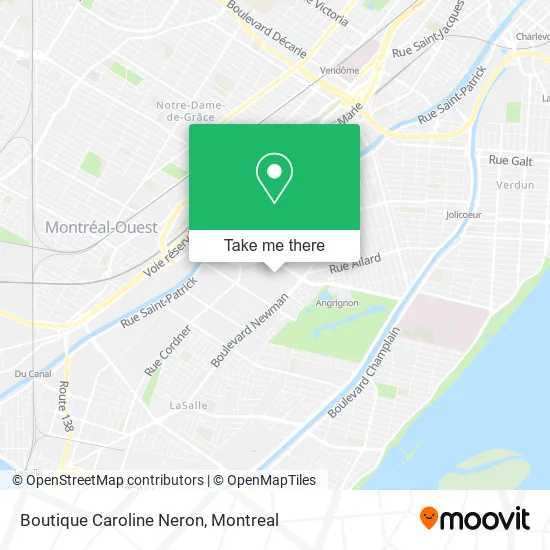 Boutique Caroline Neron map