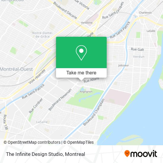 The Infinite Design Studio map