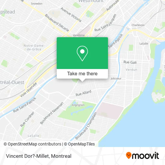 Vincent Dor?-Millet map