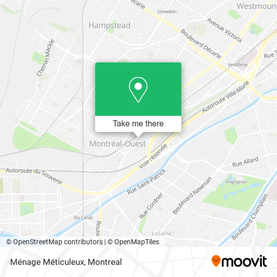 Ménage Méticuleux map