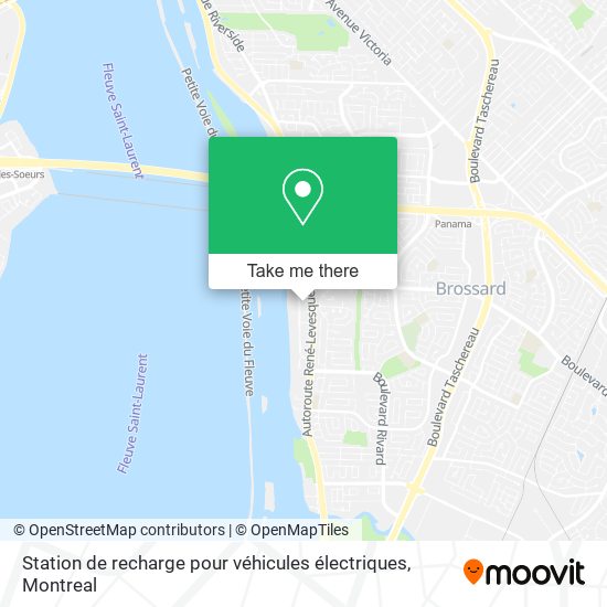 Station de recharge pour véhicules électriques map