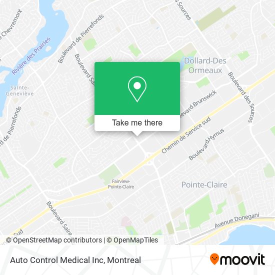 Auto Control Medical Inc map