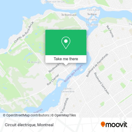Circuit électrique map