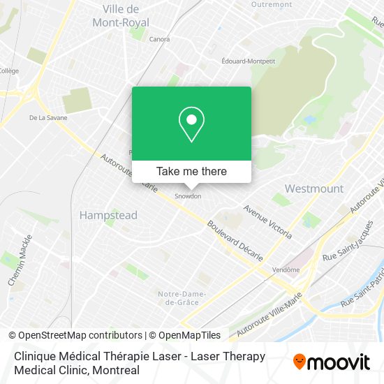 Clinique Médical Thérapie Laser - Laser Therapy Medical Clinic map