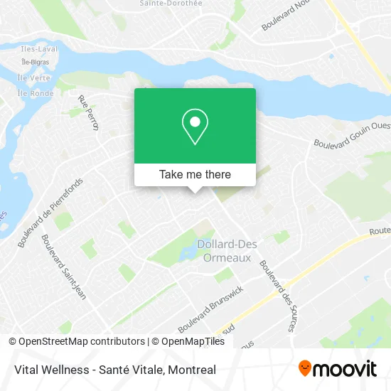 Vital Wellness - Santé Vitale map