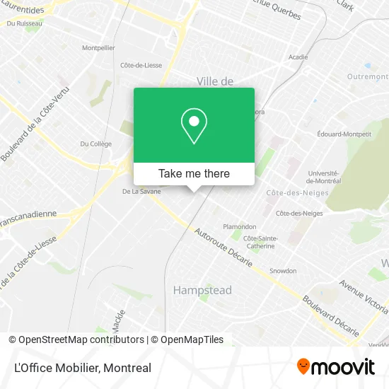 L'Office Mobilier map
