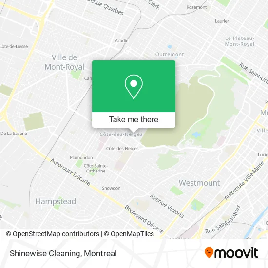 Shinewise Cleaning map