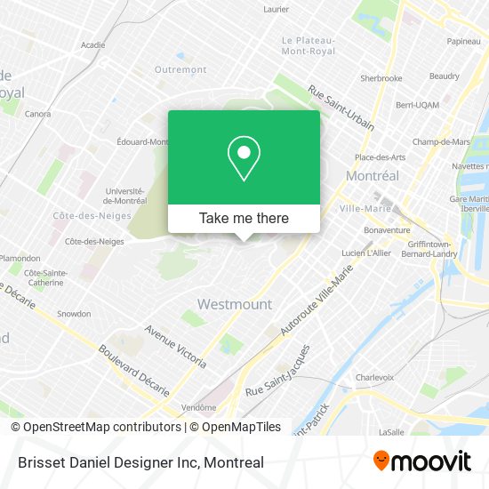 Brisset Daniel Designer Inc map