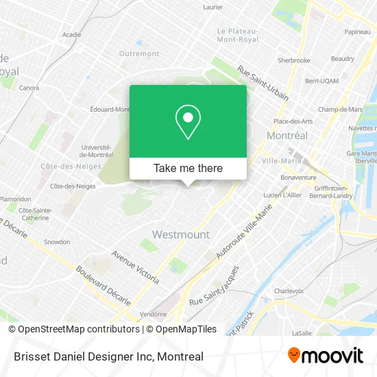 Brisset Daniel Designer Inc map