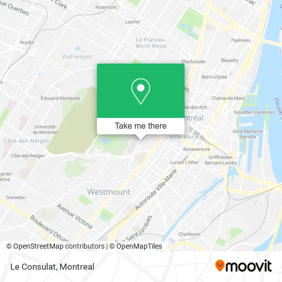 Le Consulat map