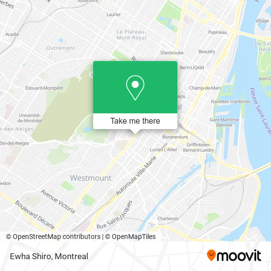 Ewha Shiro map