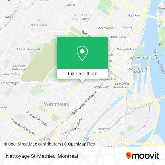 Nettoyage St-Mathieu map