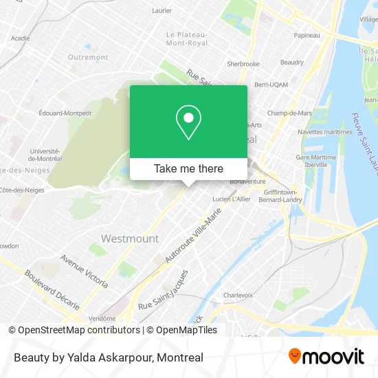 Beauty by Yalda Askarpour map