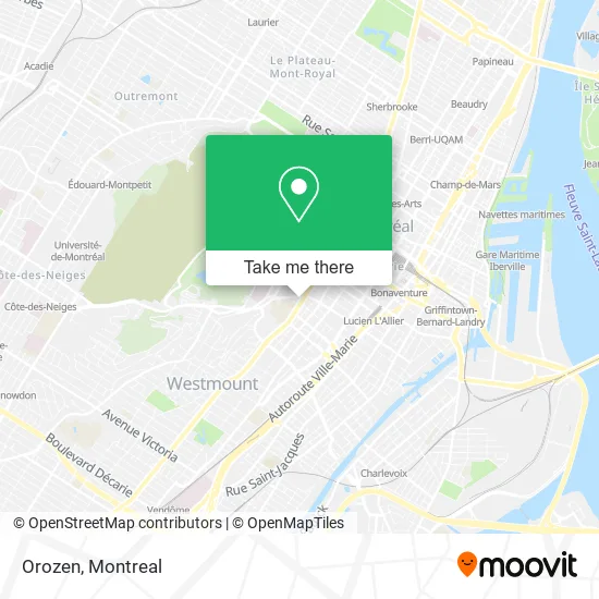 Orozen map