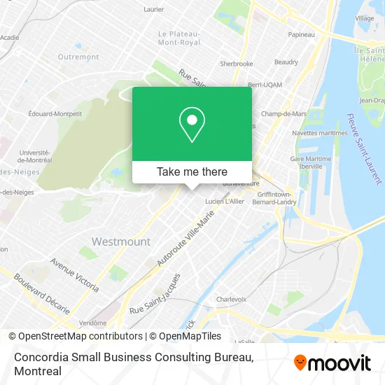 Concordia Small Business Consulting Bureau map