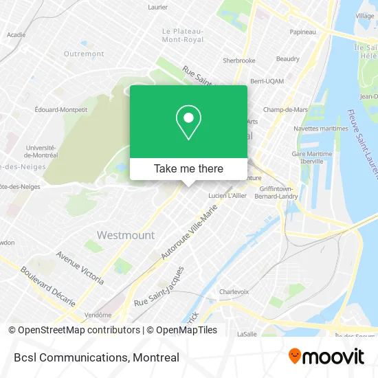 Bcsl Communications map