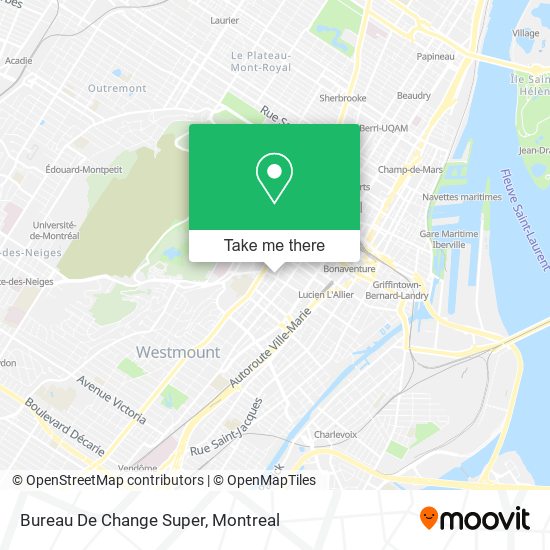 Bureau De Change Super map