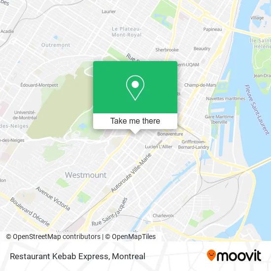 Restaurant Kebab Express map