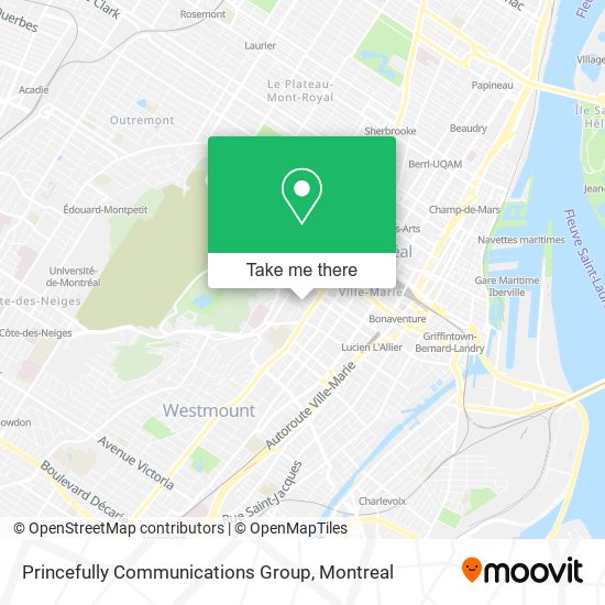 Princefully Communications Group map