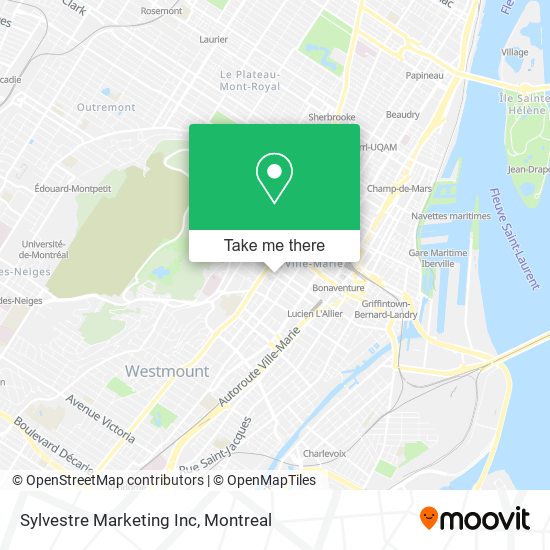 Sylvestre Marketing Inc map