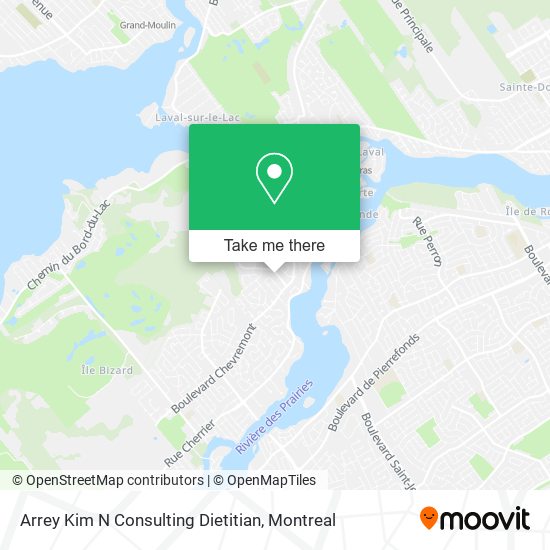 Arrey Kim N Consulting Dietitian map