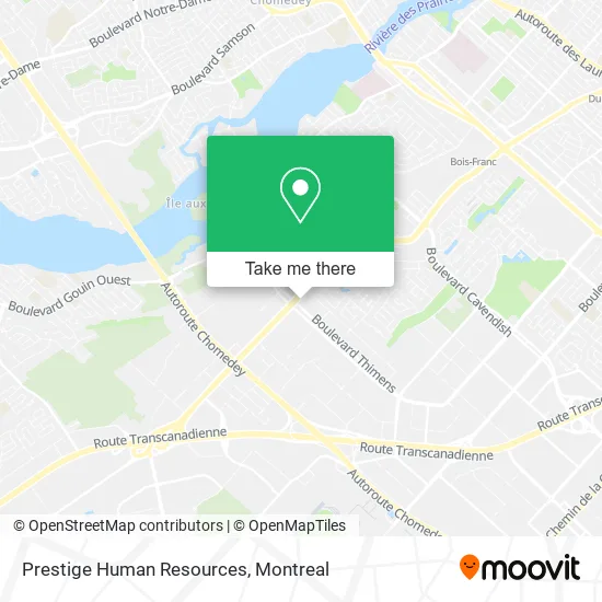 Prestige Human Resources map