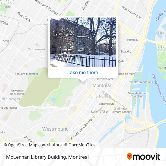 McLennan Library Building map