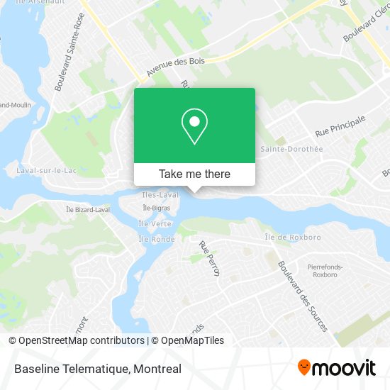 Baseline Telematique map