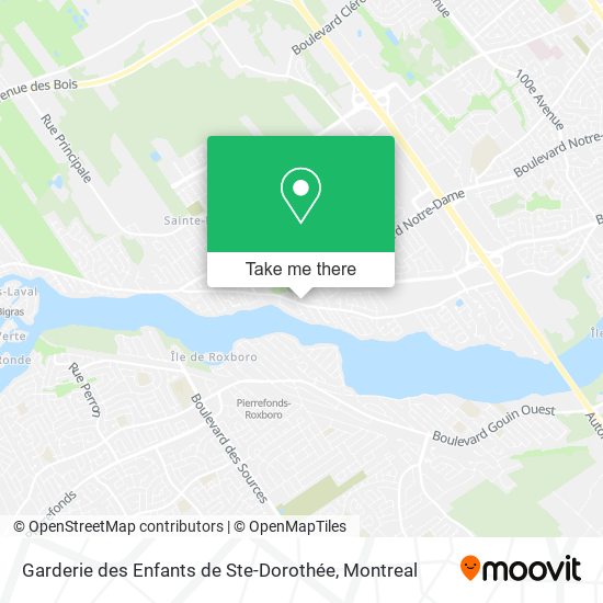 Garderie des Enfants de Ste-Dorothée map