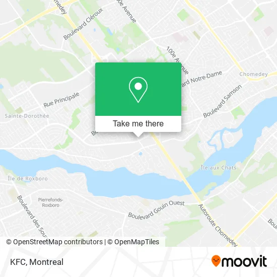 KFC map