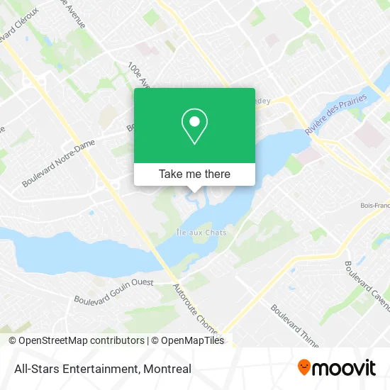 All-Stars Entertainment map