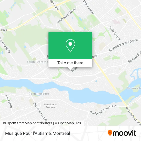 Musique Pour l'Autisme map