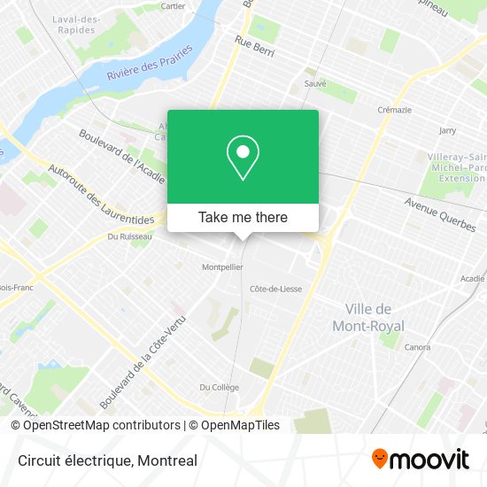 Circuit électrique map